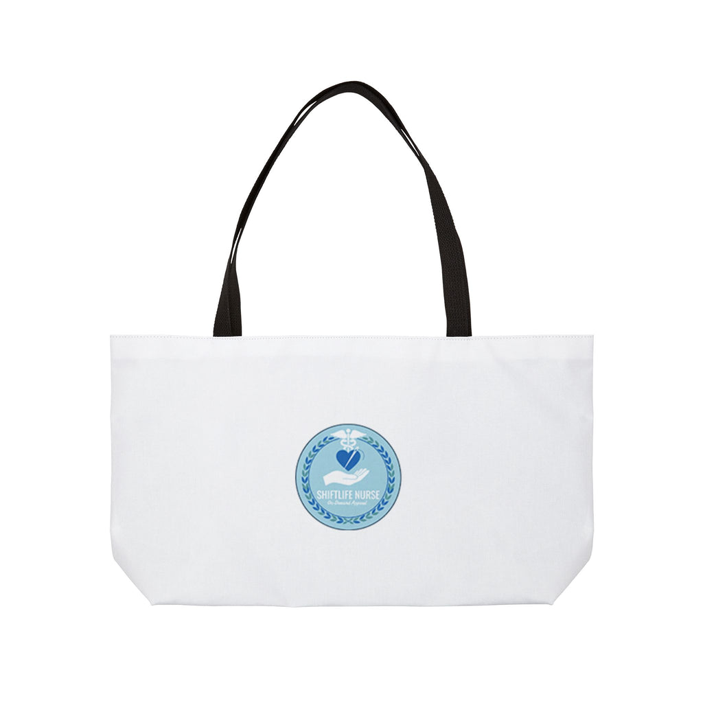 Weekender Tote Bag — ‘Grateful Nurse’ Blue Seal Medical Appreciation Tote