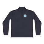 Quarter-Zip Pullover — Blue Heart Charity Emblem