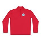 Quarter-Zip Pullover — Blue Heart Charity Emblem