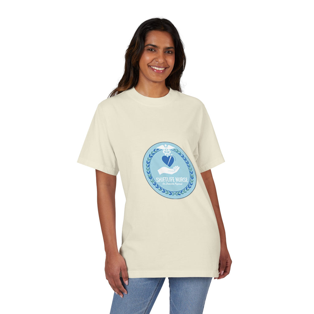 Unisex Garment-Dyed Drop-Shoulder T-Shirt