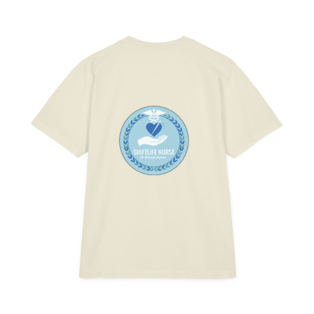 Unisex Garment-Dyed Drop-Shoulder T-Shirt