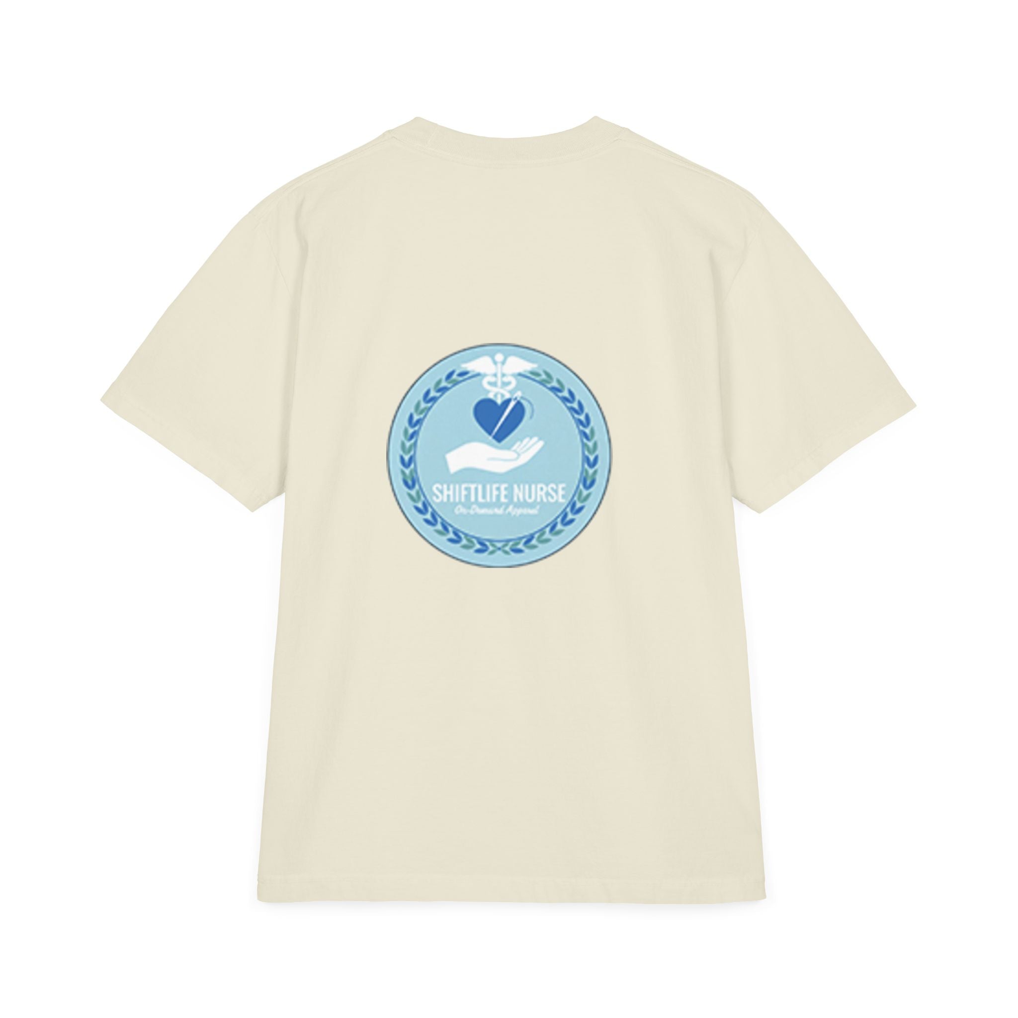 Unisex Garment-Dyed Drop-Shoulder T-Shirt