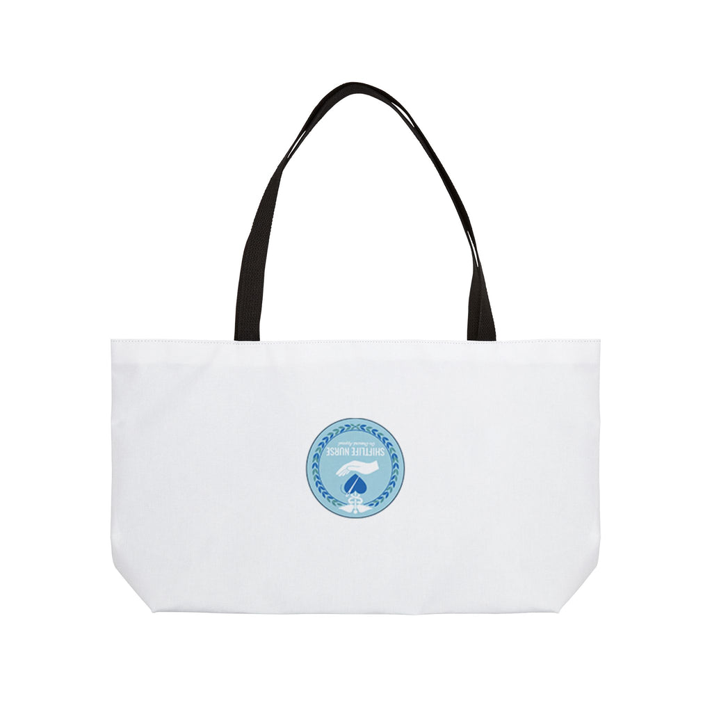 Weekender Tote Bag — ‘Grateful Nurse’ Blue Seal Medical Appreciation Tote