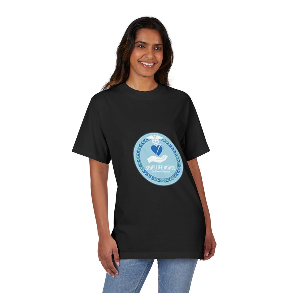 Unisex Garment-Dyed Drop-Shoulder T-Shirt