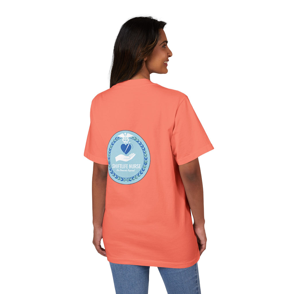 Unisex Garment-Dyed Drop-Shoulder T-Shirt
