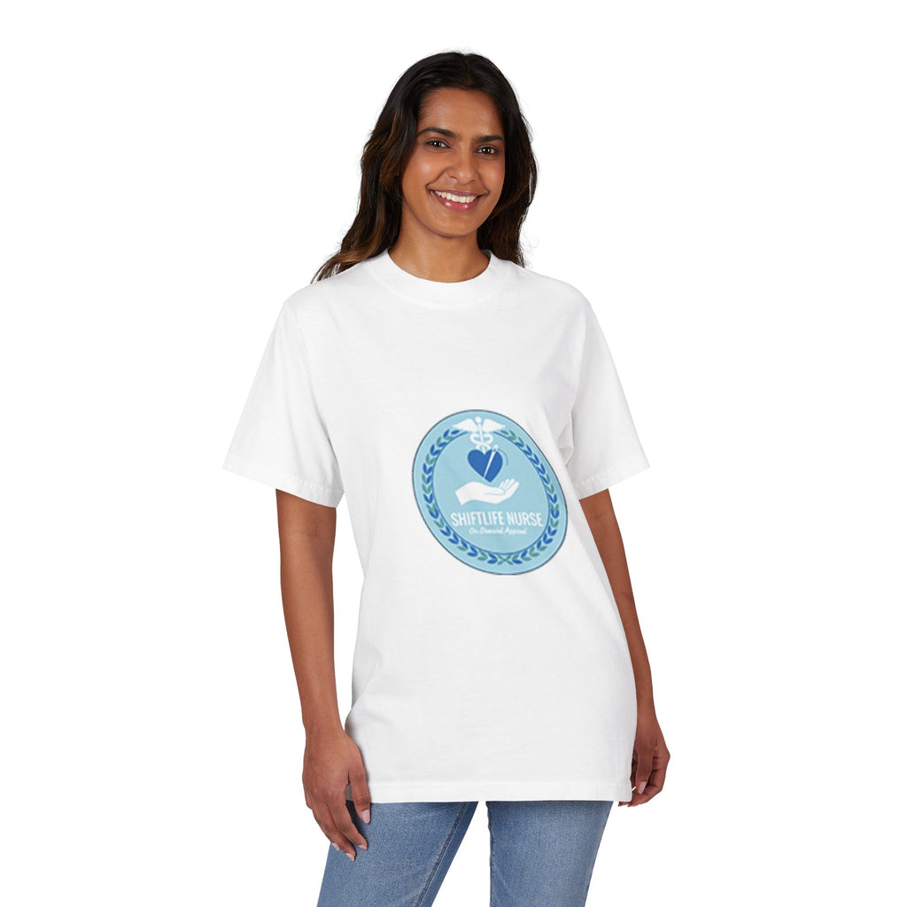 Unisex Garment-Dyed Drop-Shoulder T-Shirt