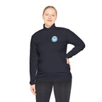 Quarter-Zip Pullover — Blue Heart Charity Emblem