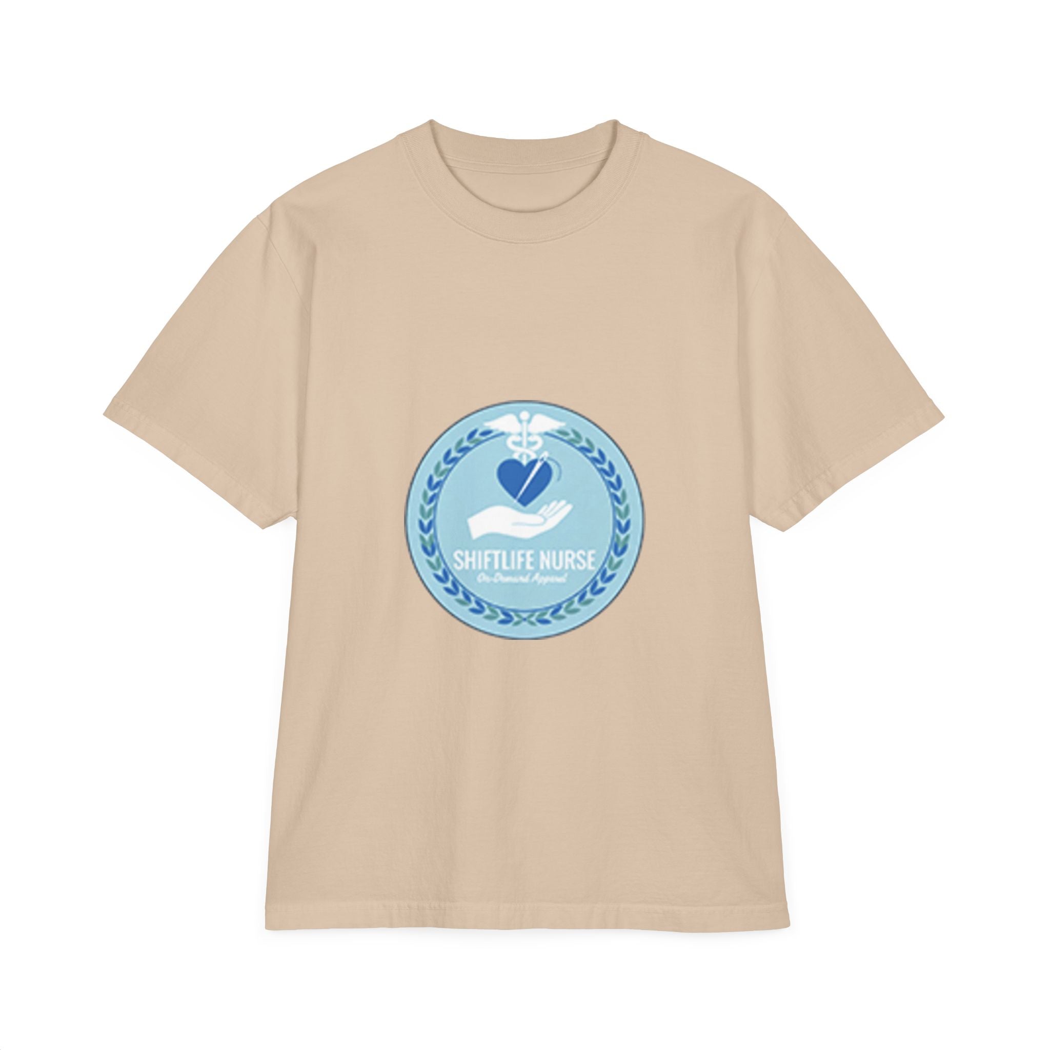 Unisex Garment-Dyed Drop-Shoulder T-Shirt