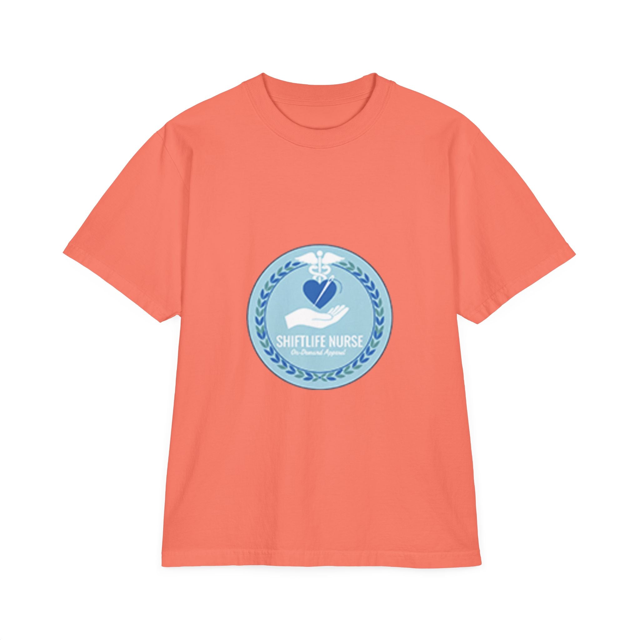 Unisex Garment-Dyed Drop-Shoulder T-Shirt