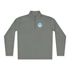 Quarter-Zip Pullover — Blue Heart Charity Emblem