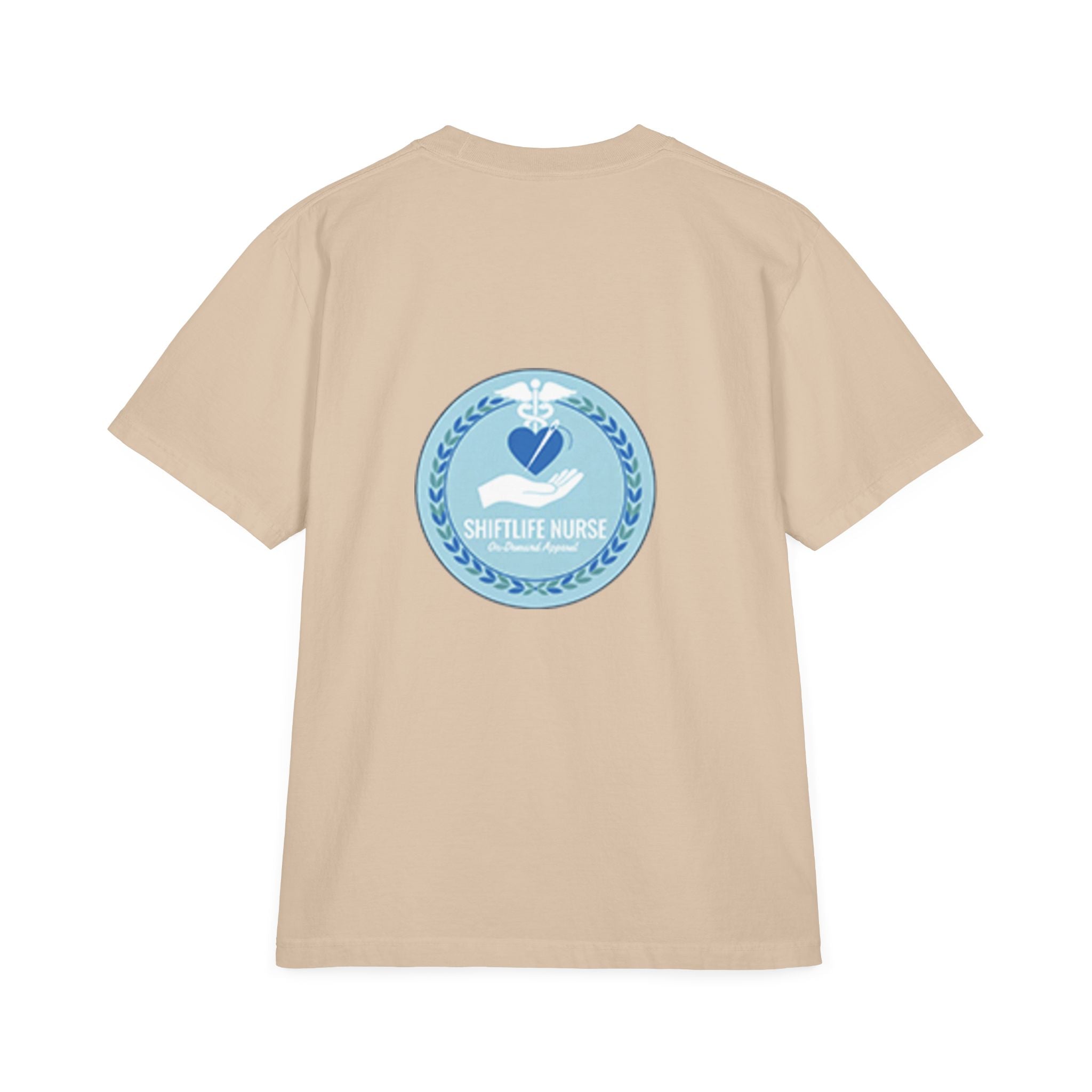 Unisex Garment-Dyed Drop-Shoulder T-Shirt