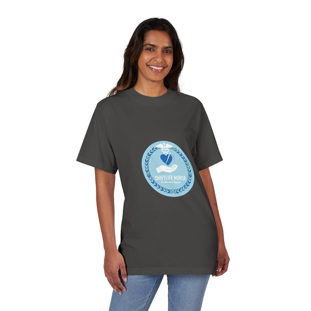 Unisex Garment-Dyed Drop-Shoulder T-Shirt